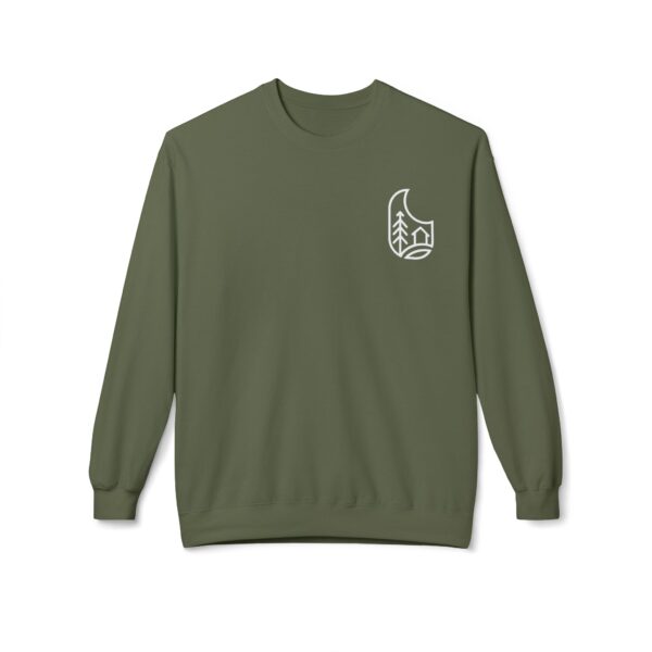 Red Barn Guesthouse Fleece Crewneck Sweatshirt - Image 13