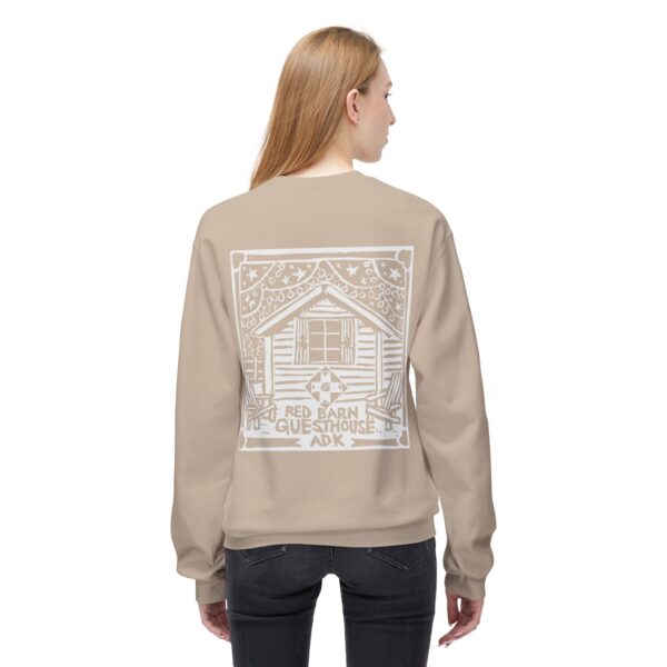 Red Barn Guesthouse Fleece Crewneck Sweatshirt - Image 12