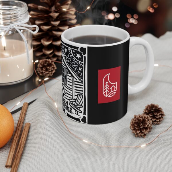 Red Barn Guesthouse Mug 11oz - Image 4