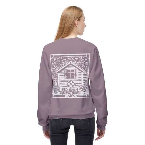 Red Barn Guesthouse Fleece Crewneck Sweatshirt - Image 20