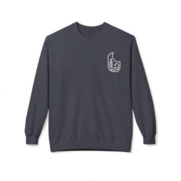 Red Barn Guesthouse Fleece Crewneck Sweatshirt - Image 5