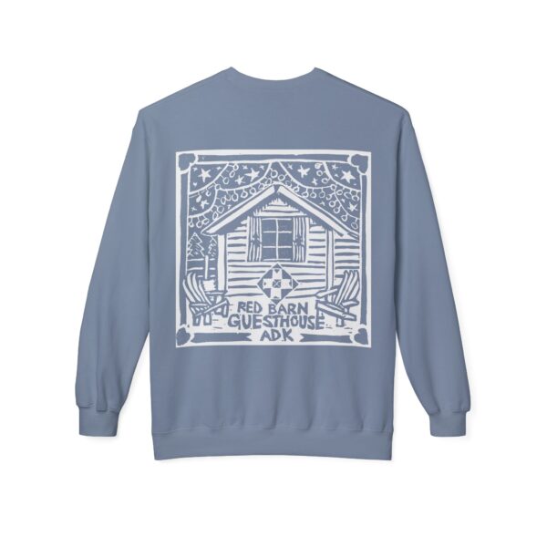 Red Barn Guesthouse Fleece Crewneck Sweatshirt - Image 22
